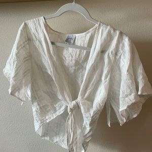 Princess polly tie front top